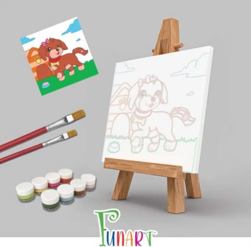 کیت رنگ‌آمیزی کودکان Kaiko Funart 25×25 502