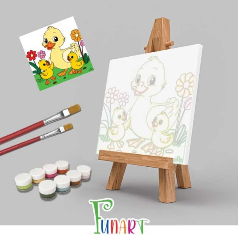 کیت رنگ‌آمیزی کودکان Kaiko Funart 25×25 510