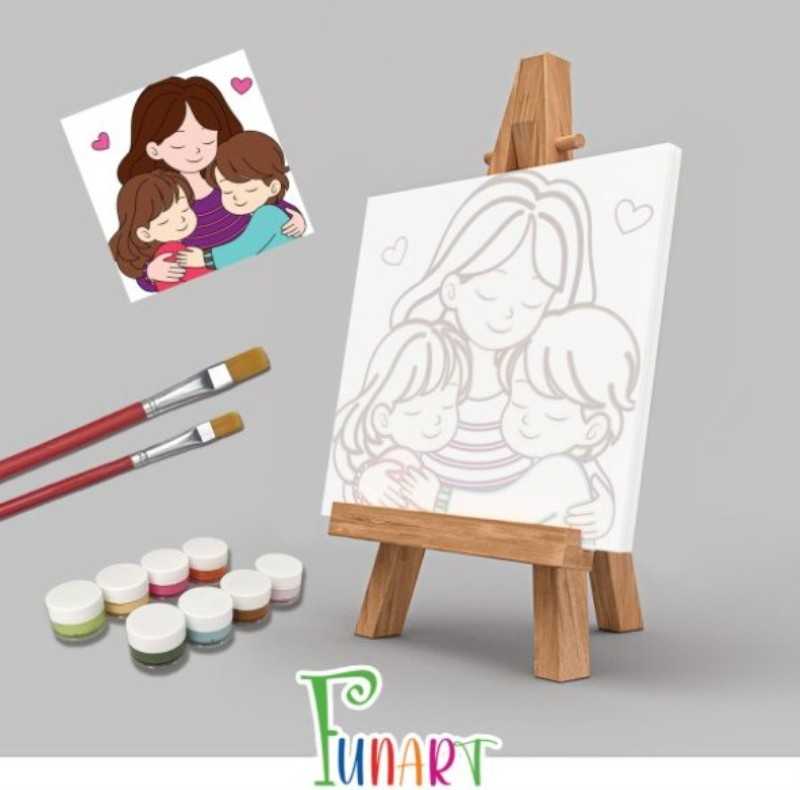 کیت رنگ‌آمیزی کودکان Kaiko Funart 25×25 511