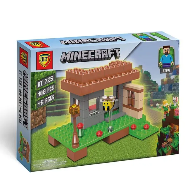 ساختنی ماینکرافت MINECRAFT 117pcs BT725