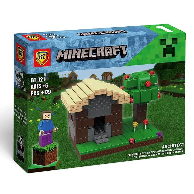 ساختنی ماینکرفت MINECRAFT 179pcs BT721