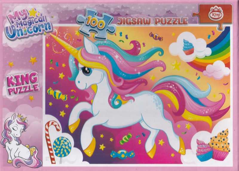 پازل My Magical Unicorn Lite Pink 100pcs