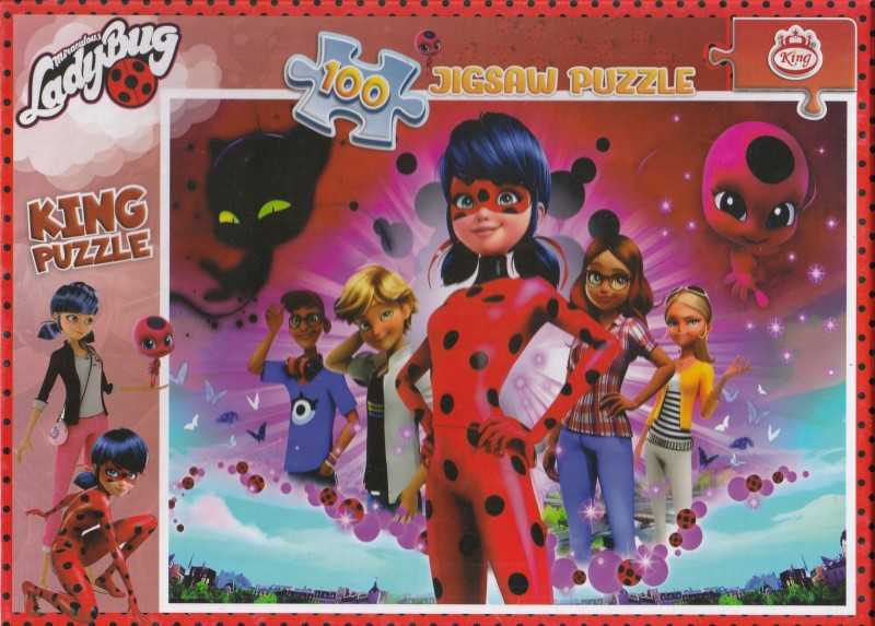 پازل Lady Bug 100pcs