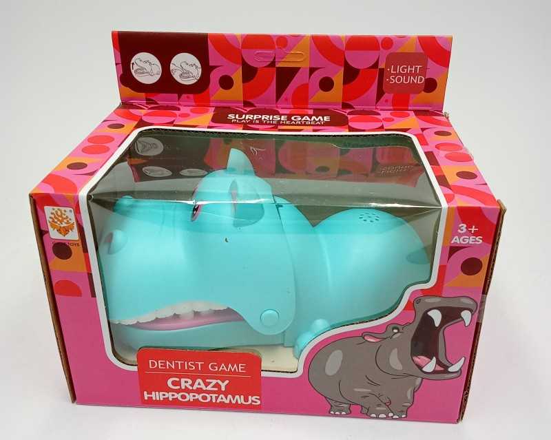 بازی دندانپزشکی موزیکال (طرح اسب‌آبی) Dentist Game Crazy Hippopotamus 85113