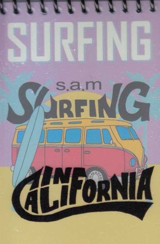 یادداشت 100 برگ سیم از بالا sam p.p 10×15 - 0