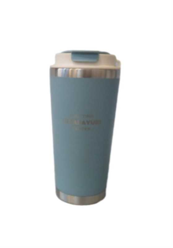 تراول ماگ استوانه آبی SITARAYURI ZF024 580ml