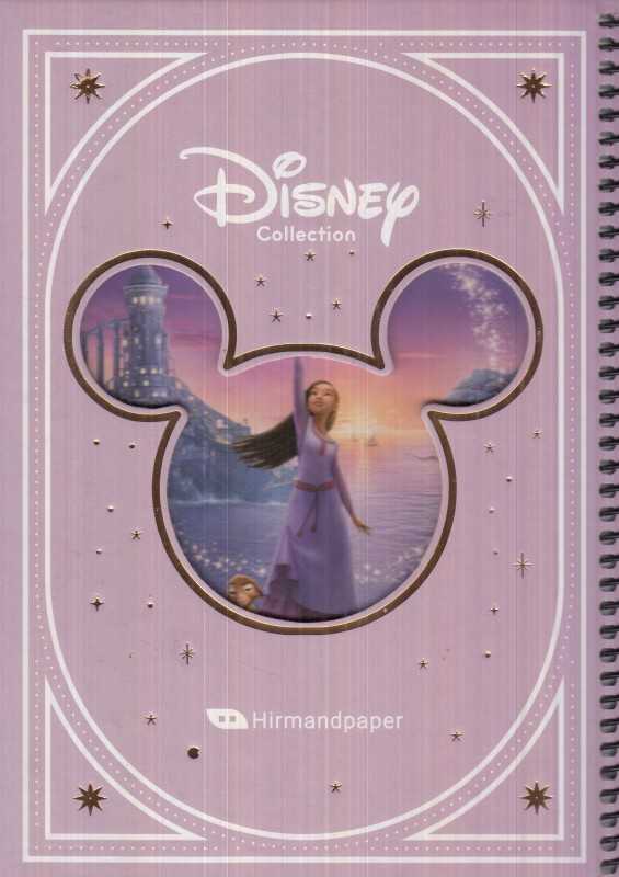 دفتر 80 برگ سیمی وزیری Hirmand Disney