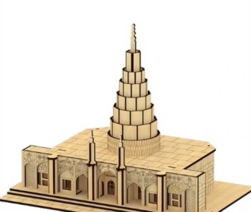 پازل سه بعدی آرامگاه دانیال نبی 69WE110 102pcs