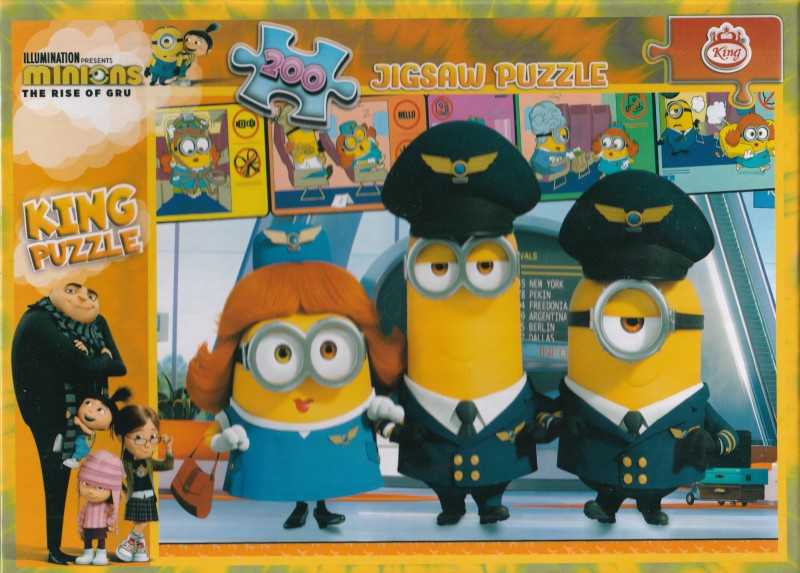 پازل Minions The Rise Of GRO 200pcs - 0