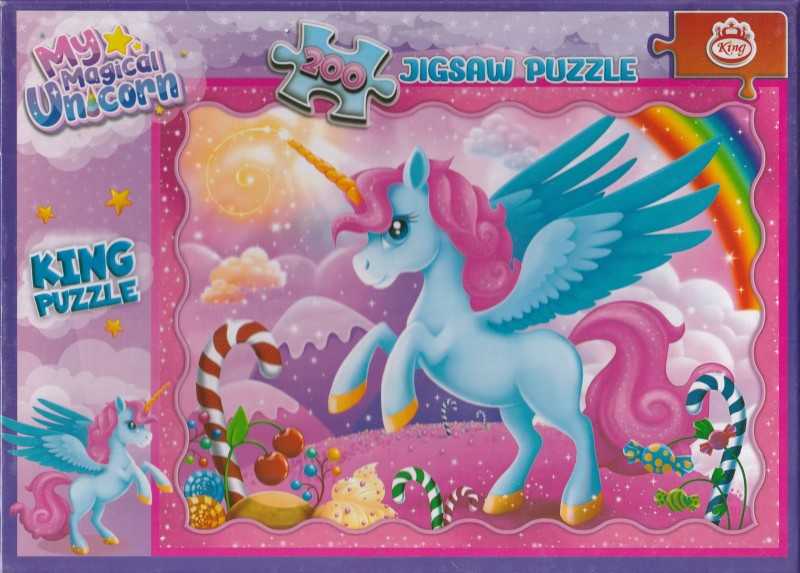 پازل My Magical Unicorn Purple 200pcs