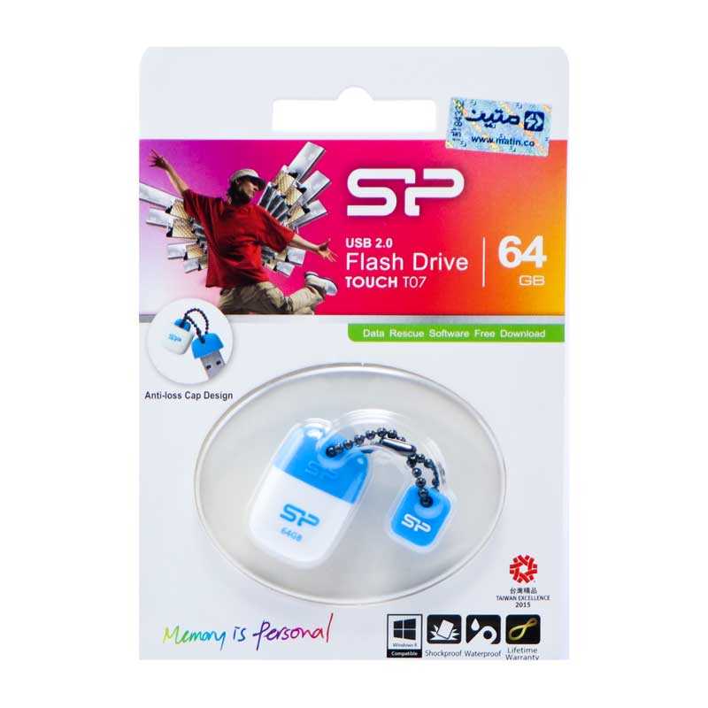 فلش مموری SP Flash Drive USB2.0 64GB Touch T07