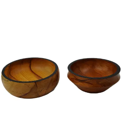 کاسه لبه مشکی متوسط Mona Crafts