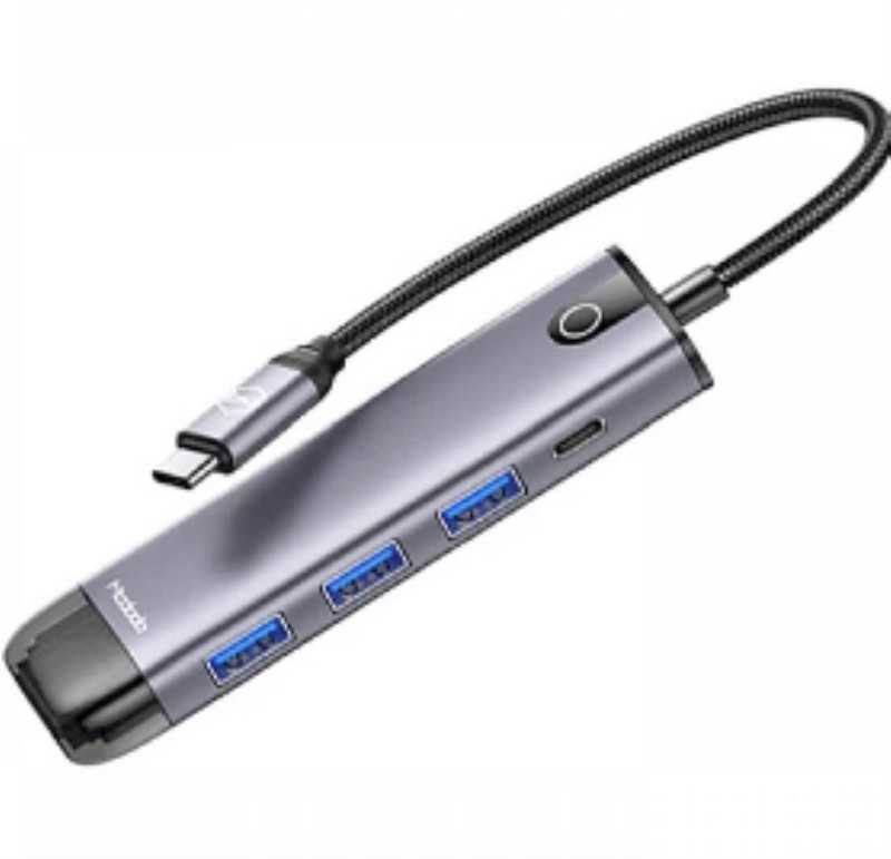 هاب Mcdodo HU 7740 (100W) 6Posts (C) Dark GRAY