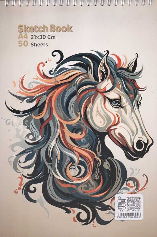 دفتر طراحی 50 برگ 30×21 Amir Tahrir 502 - 0