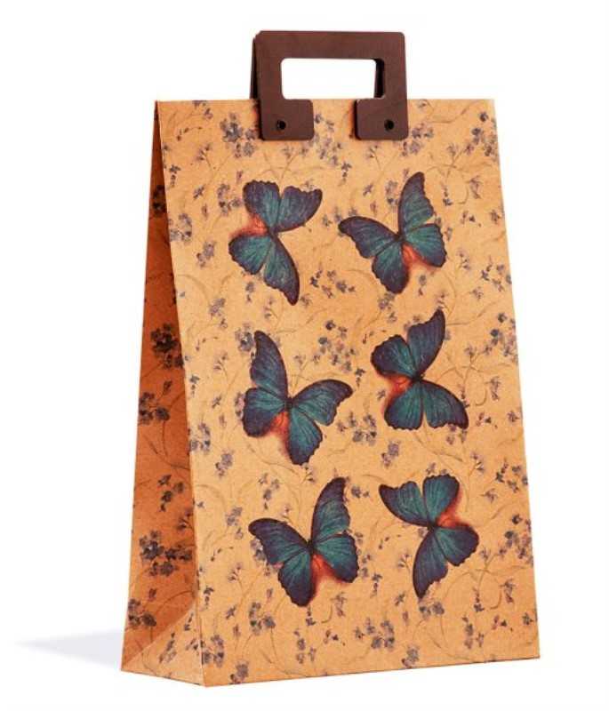 ساک دستی کرافت سایز 3 دسته چوبی سارنگ - 0