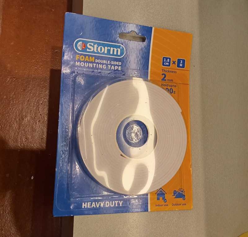 چسب 2 طرفه Storm HL-102137 1.8cm×3m