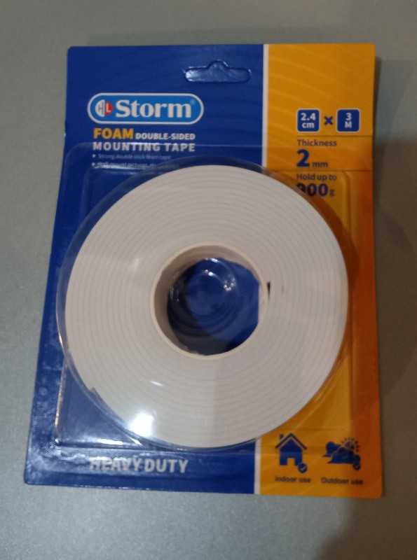 چسب 2 طرفه Storm HL-102138 2.4cm×3m
