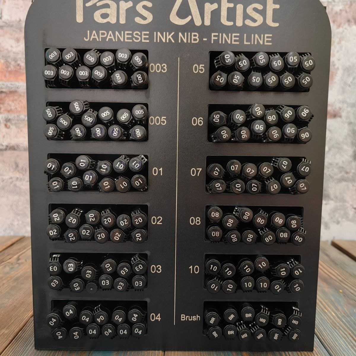 روان‌نویس راپید مشکی Pars Artist 0.2mm
