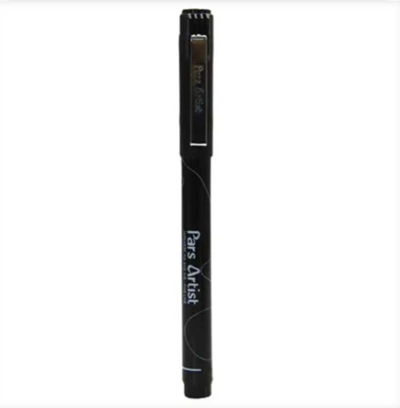 قلم خطاطی مشکی Pars Artist 3mm