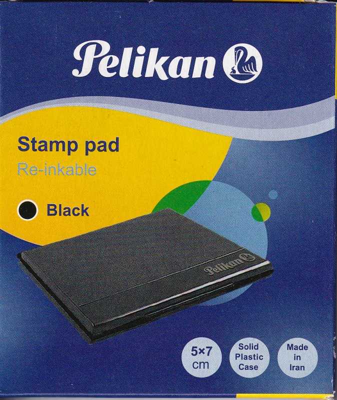 استامپ مشکی پلاستیکی Pelikan 600480 7×5cm