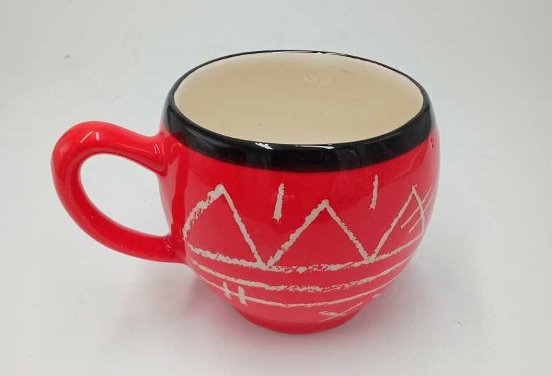 فنجان رنگی بزرگ جوان ثابت - 0