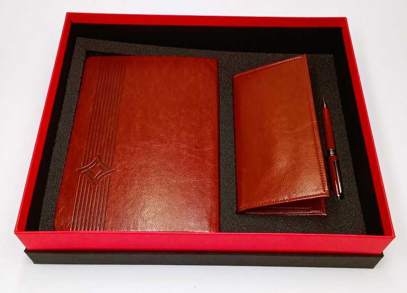 سررسید 1404 (1 روزه 3 تکه ست مدیران وزیری با جعبه سعید) - 0