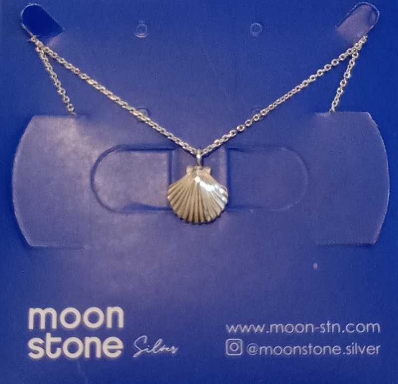 گردنبند نقره Moon Stone SN342