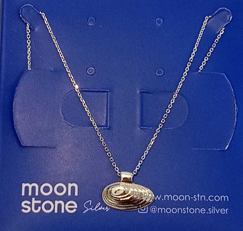 گردنبند نقره Moon Stone SN349