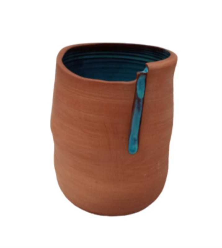 گلدان دست‌ساز آجری 16 فسین