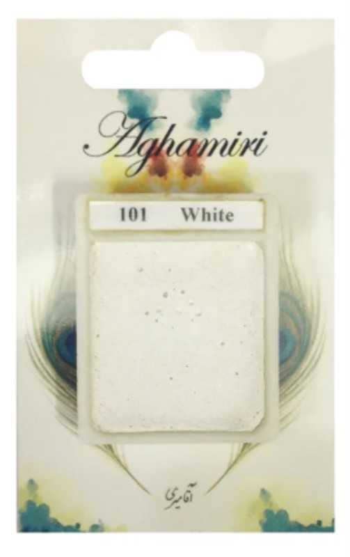 آبرنگ قرصی Aghamiri Withe 101