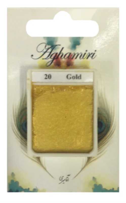 آبرنگ قرصی Aghamiri Gold 20