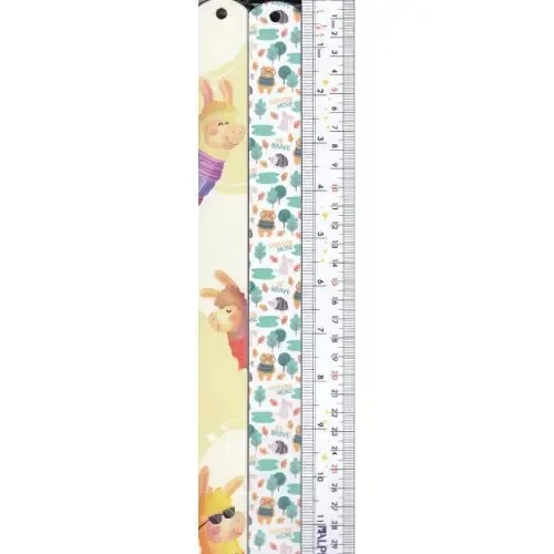 خط‌کش 30cm فلزی فانتزی ALPER - 0