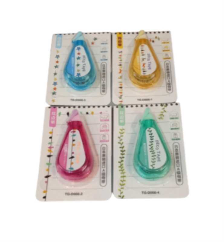 چسب نواری طرح‌دار 5mm  بدنه رنگی D866