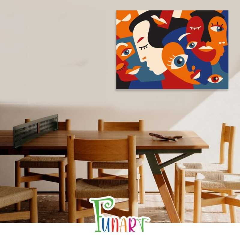 کیت رنگ‌آمیزی Kaiko Funart Minimal 35×50 764