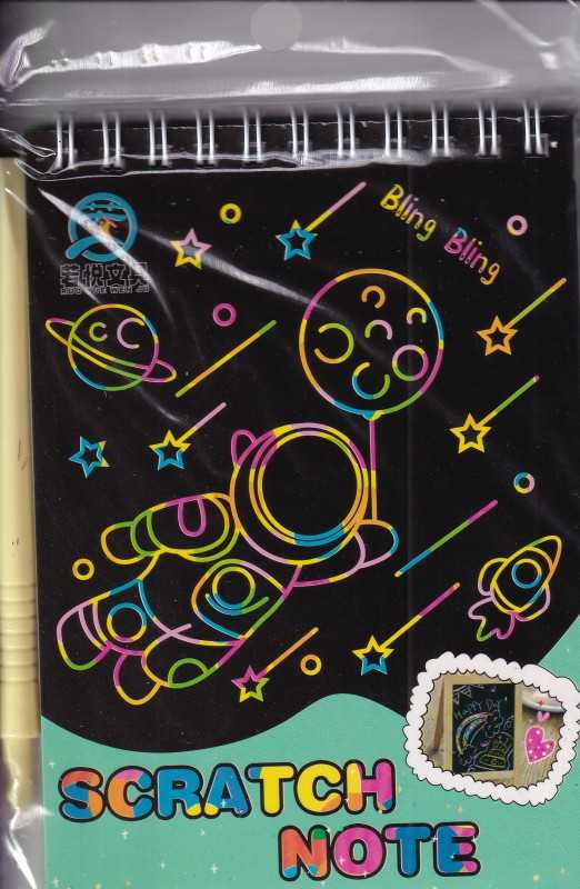 یادداشت اسکراچ با مداد پلاستیکی Scratch RY7010 - 0