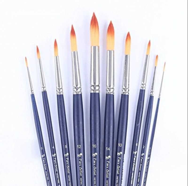 قلم‌مو 0.3 روغن گرد Pars Artist 1000 - 0