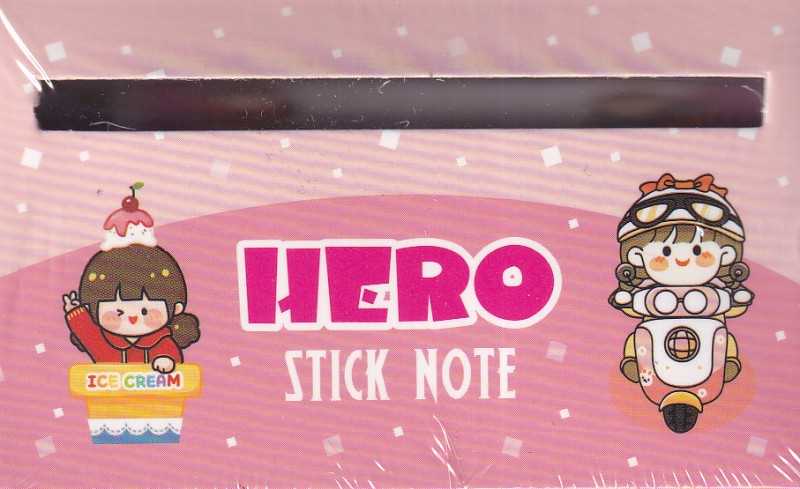 یادداشت چسب‌دار رولی فانتزی Hero