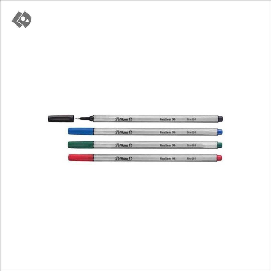 روان‌نویس نارنجی نوک نمدی 0.4 Pelikan 96 Fineliner