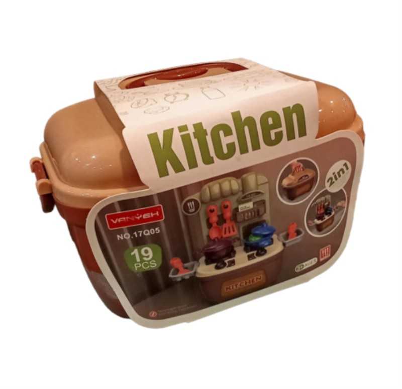 کیف لوازم آشپزخانه Kitchen 17Q05 19pcs