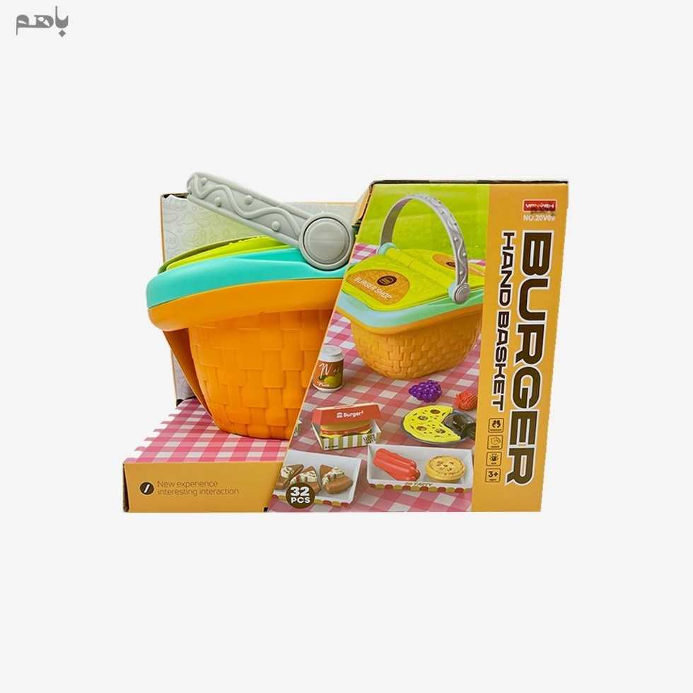 لوازم وسایل پیکنیک BURGER 32pcs