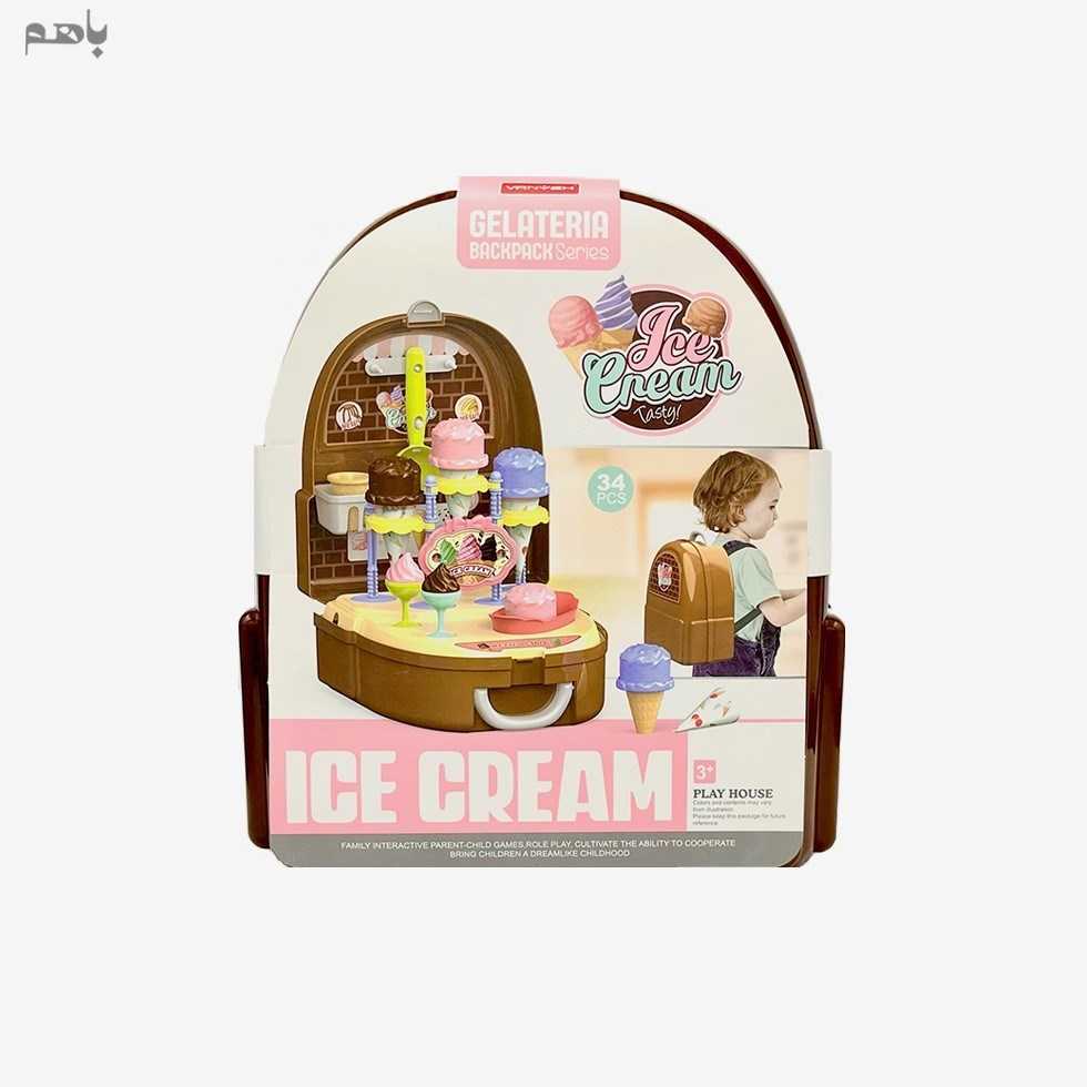 کیف لوازم بستنی فروشی ICE CREAM 34pcs