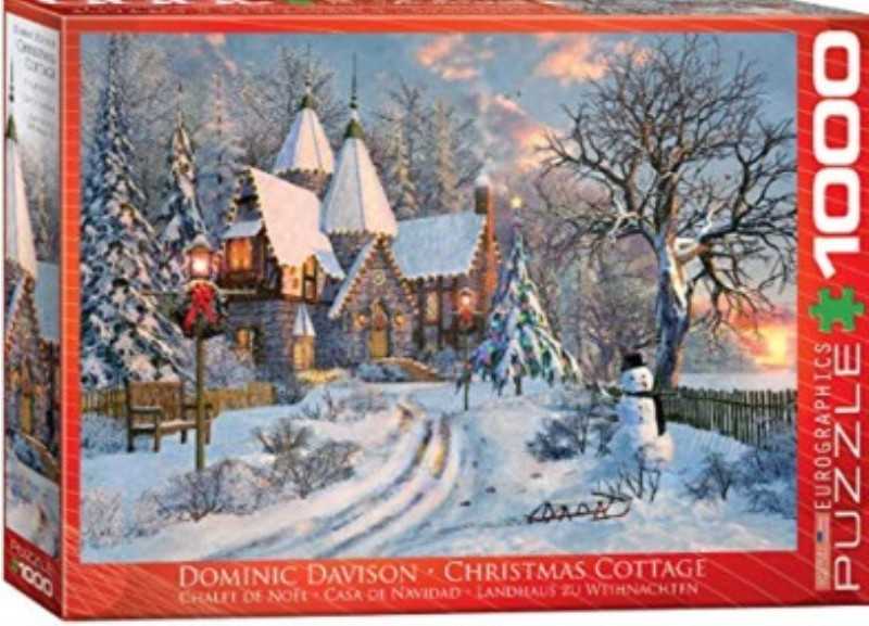 پازل Christmas Cottage 1000pcs 6000-0790