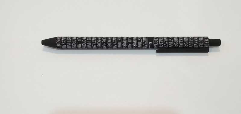 خودکار فشاری آبی طرح حروف Bruno Visconti 20-0281/08 Artclick 0.5mm
