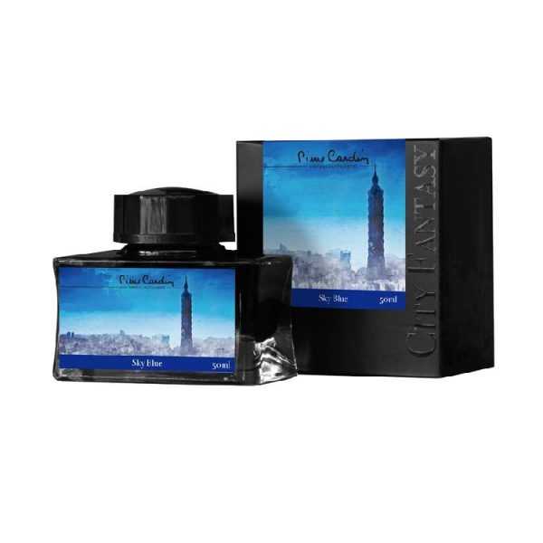 جوهر شیشه‌ای آبی روشن Pierre Cardin Sky Blue50ml
