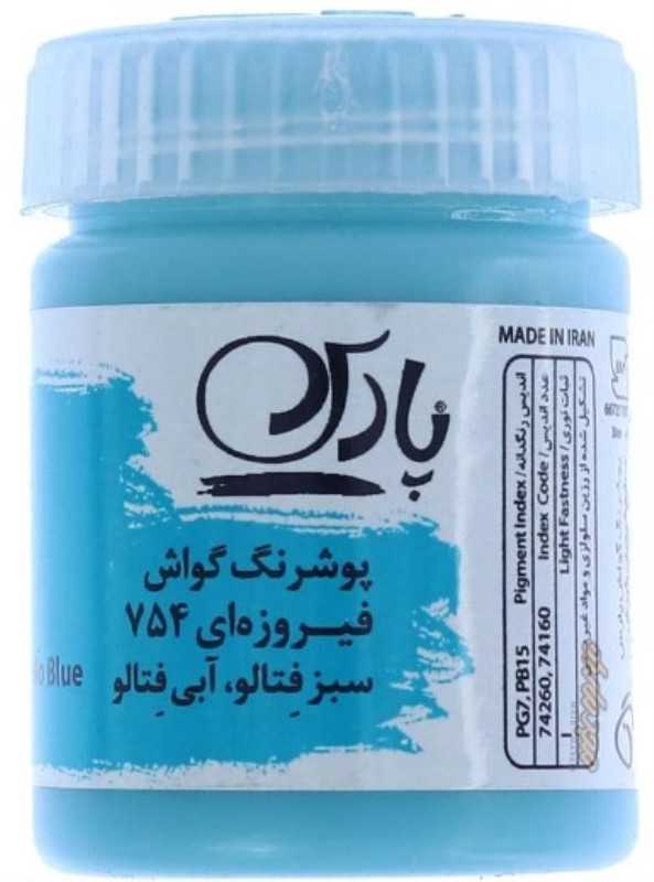 گواش فیروزه‌ای PARS 754 30ml