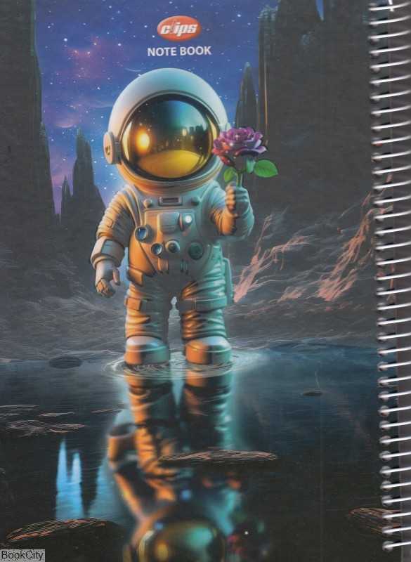 دفتر 100 برگ سیمی گالینگور وزیری Clips 0445 - 0