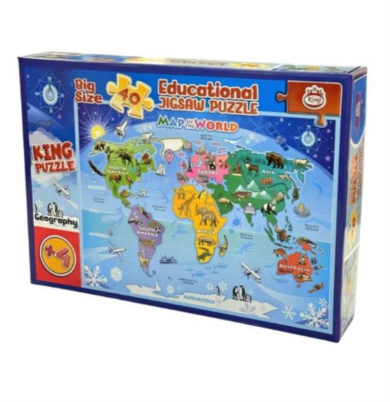 پازل Geography 40pcs