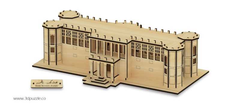 پازل سه بعدی عمارت ملک بوشهر 40WM150 60pcs