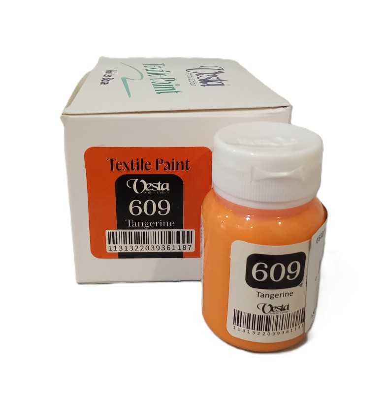 رنگ پارچه Vesta 60ml Tangerine 609