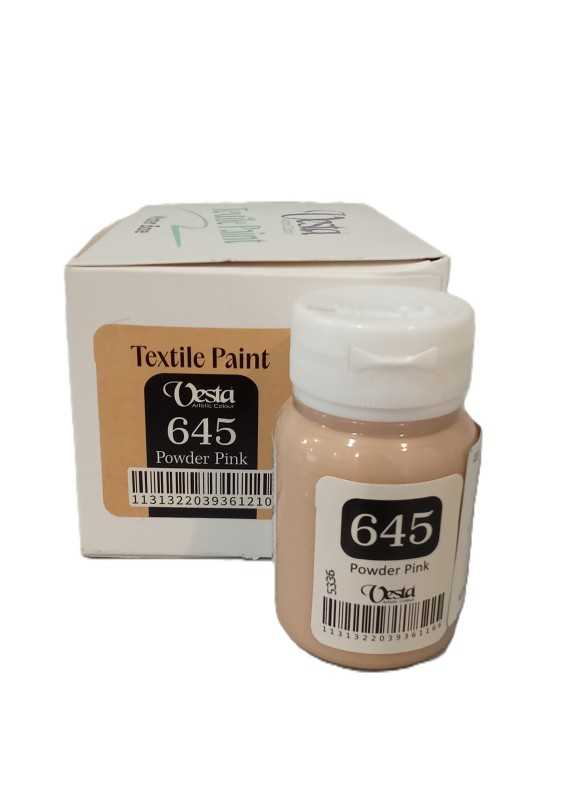 رنگ پارچه Vesta 60ml Powder Pink 645